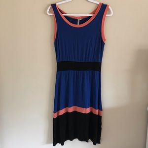 Coii color block dress size large